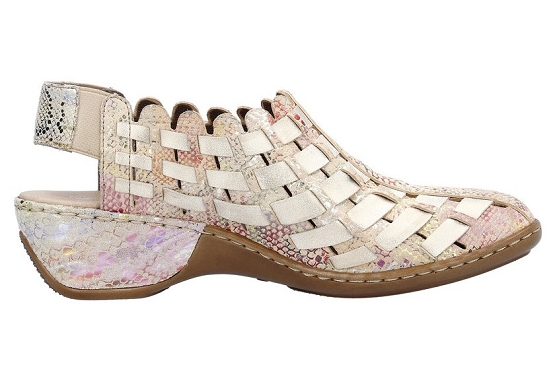 Rieker ballerines 47156.91 cuir multi5767601_2