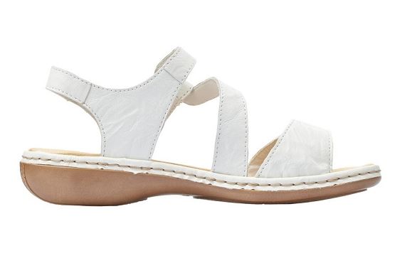 Rieker sandales nu pieds 659c7.80 cuir blanc5770001_2