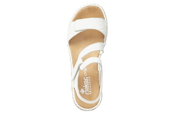 Rieker sandales nu pieds 659c7.80 cuir blanc5770001_3