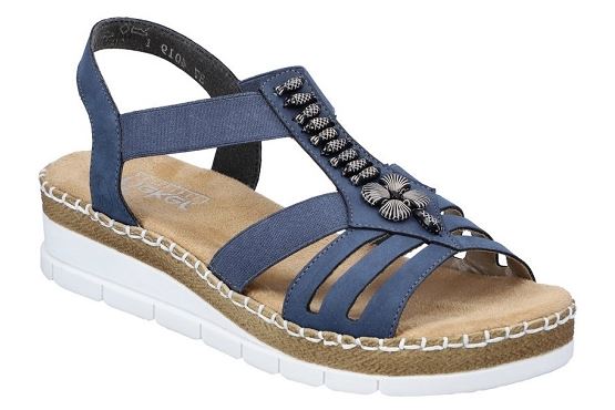 Rieker sandales nu pieds v1206.14 cuir jeans5770501_1