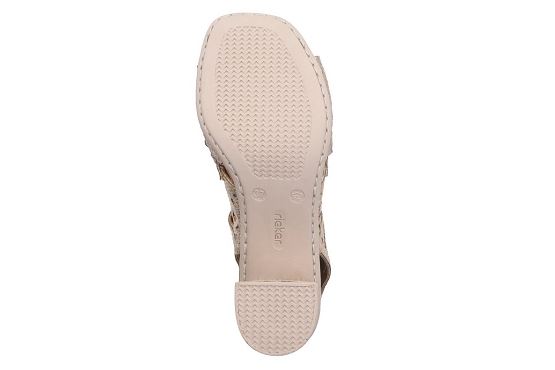 Rieker sandales nu pieds 64780.90 cuir multicolore5771601_4