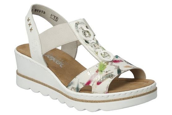 Rieker sandales nu pieds 67498.90 cuir blanc5771901_1