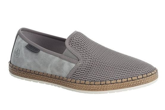 Rieker mocassins b5265.43 cuir gris5772101_1