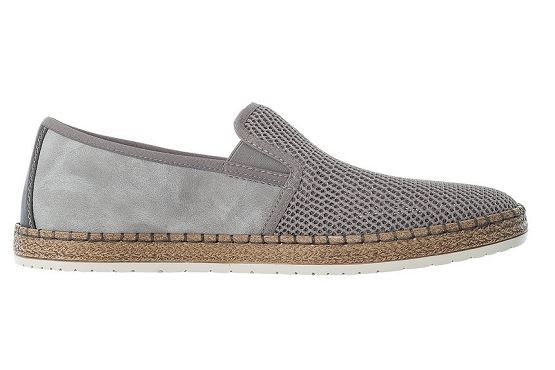 Rieker mocassins b5265.43 cuir gris5772101_2