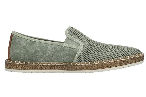 Rieker mocassins b5265.52 cuir sage5772201_2