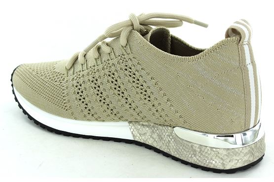 Reqins baskets sneakers ines cuir champagne5774501_3