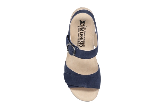 Mephisto sandales nu pieds oriana cuir bleu5777101_3