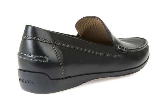 Geox mocassins u32q3a cuir noir5777601_3