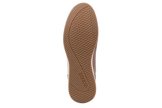 Geox baskets sneakers u45h5b cuir cognac5778201_4