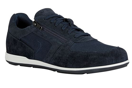 Geox baskets sneakers u35dza cuir navy5778401_1