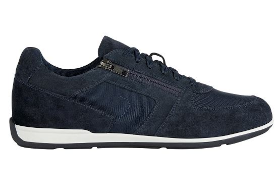 Geox baskets sneakers u35dza cuir navy5778401_2