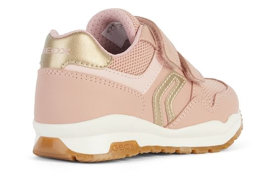 Geox baskets sneakers j458ca cuir rose5781201_3