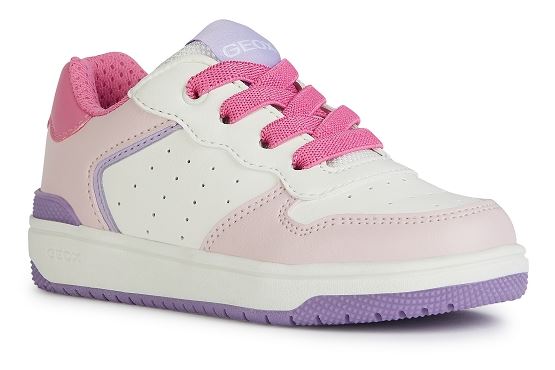 Geox baskets sneakers j36hxd cuir blanc5781301_1