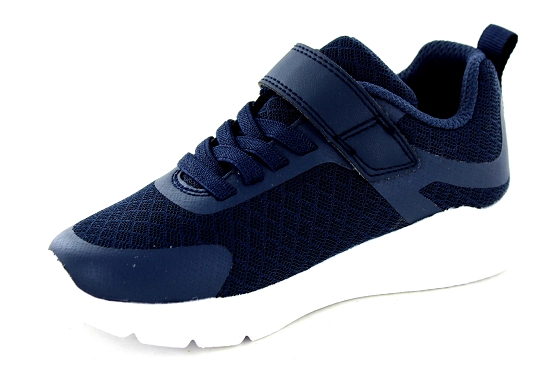 Geox baskets sneakers j45gba cuir navy5782001_2