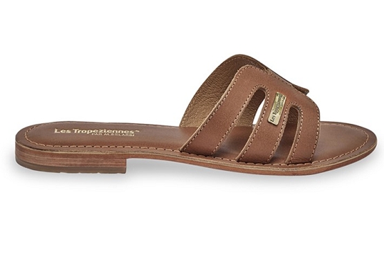 Les tropeziennes sandales nu pieds damia  c024000 cuir tan5784101_2