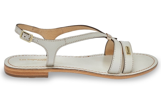 Les tropeziennes sandales nu pieds hamoon c330059 cuir blanc5784801_2