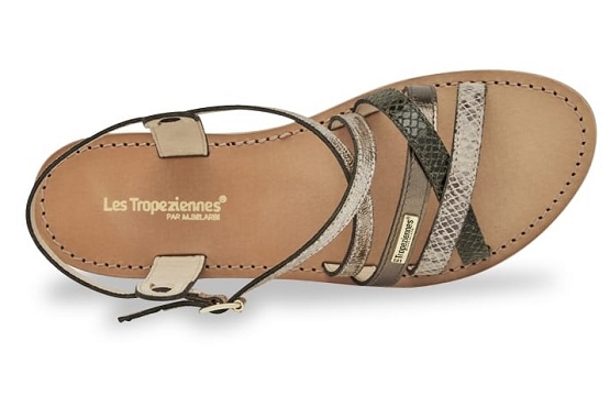 Les tropeziennes sandales nu pieds hapaxgum c330082 cuir kaki5785301_3