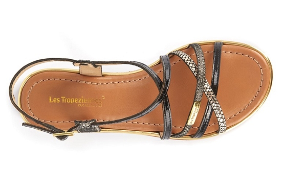 Les tropeziennes sandales nu pieds harry c023232 cuir noir5785901_3