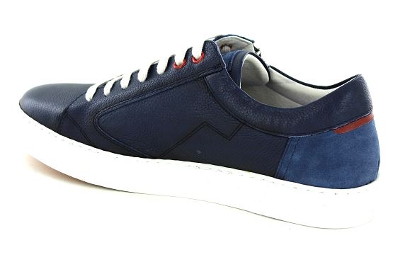 Fluchos baskets sneakers f1410 cuir marino5788201_3