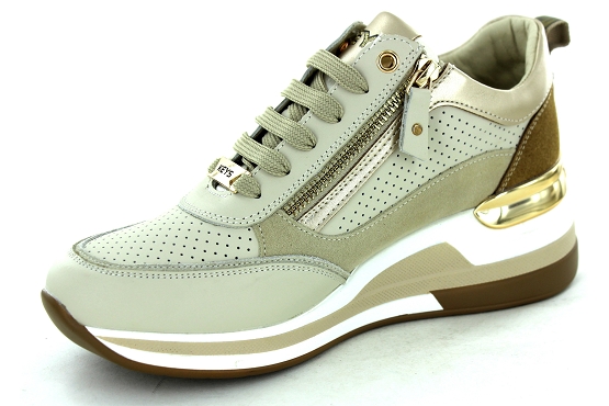Keys baskets sneakers k9022 cuir beige5790101_2