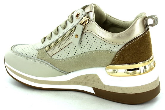 Keys baskets sneakers k9022 cuir beige5790101_3