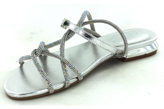 Keys sandales nu pieds k9462 cuir argent5790301_2