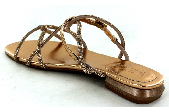 Keys sandales nu pieds k9462 cuir or5790401_3