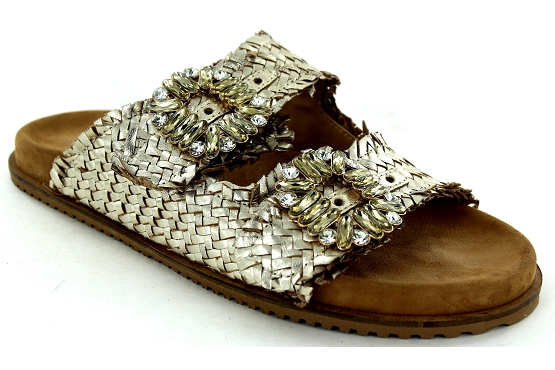 Keys sandales nu pieds k9451 cuir gold5790801_1