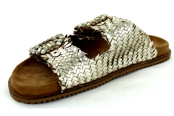 Keys sandales nu pieds k9451 cuir gold5790801_2