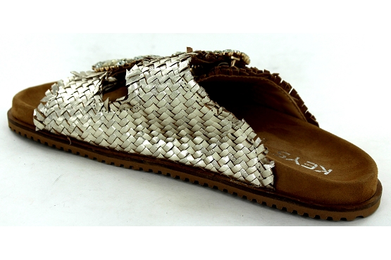 Keys sandales nu pieds k9451 cuir gold5790801_3