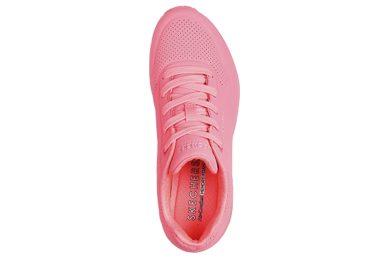 Skechers baskets sneakers 73690 crl rose pastel5793201_5