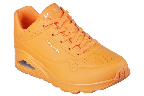 Skechers baskets sneakers 73667 norg orange5793501_1
