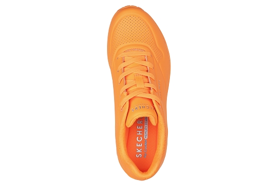 Skechers baskets sneakers 73667 norg orange5793501_5