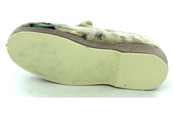 La maison de lespadrille pantoufles 7629.7 tissu beige5804301_4