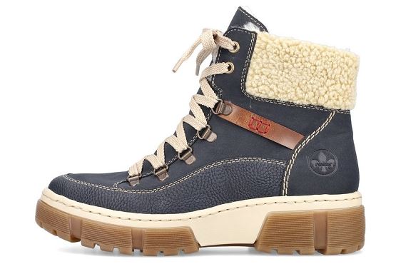 Rieker boots bottine x8638.14 cuir pazifik5823101_4