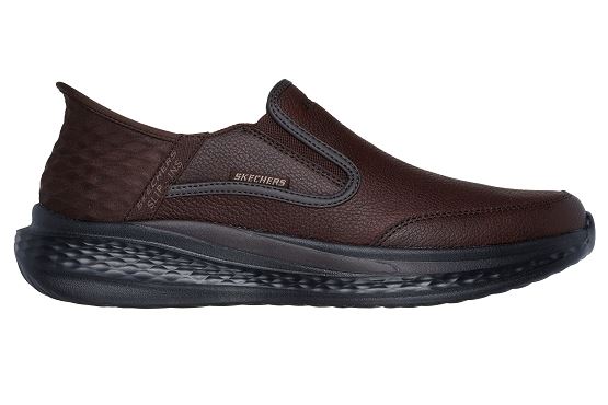 Skechers baskets sneakers 205237.rdbr cuir marron5824701_2