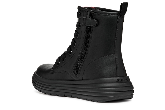 Geox bottes et bottines j46etc cuir noir5834201_3