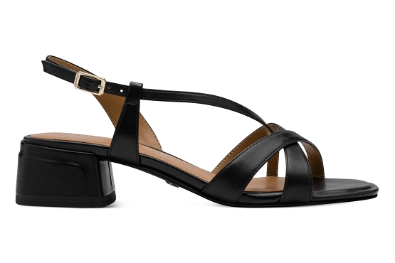 Tamaris sandales nu pieds 28253.44.001 cuir noir5877301_3