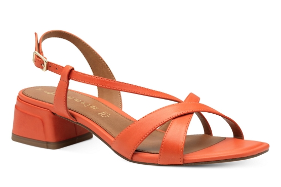 Tamaris sandales nu pieds 28253.44.66 cuir orange5877401_1