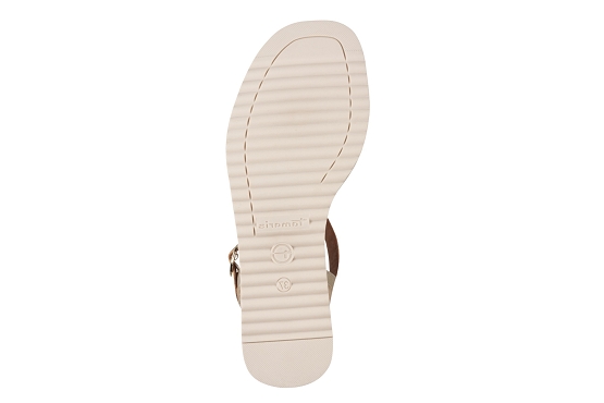Tamaris sandales nu pieds 28358.44.942 cuir gold5879501_5