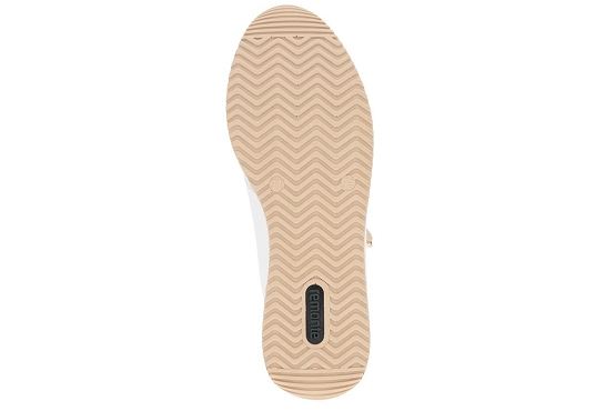 Remonte baskets sneakers d0h11.81 cuir blanc5885901_5