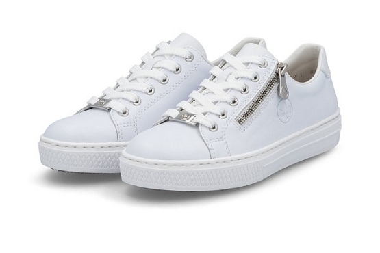 Rieker baskets sneakers l59l1.83 cuir weiss5888101_2