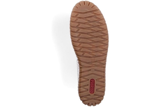 Rieker mocassins m2851.80 cuir blanc5891001_5
