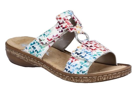 Rieker sandales nu pieds 628p9.90 cuir multicolore5892601_1