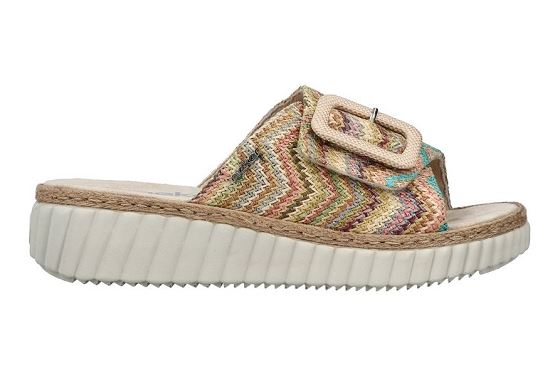 Rieker sandales nu pieds 69253.91 cuir multicolore5892701_2