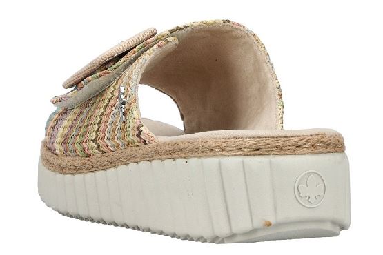 Rieker sandales nu pieds 69253.91 cuir multicolore5892701_4