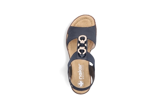 Rieker sandales nu pieds 63798.14 cuir pacific5894301_4