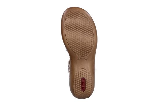 Rieker sandales nu pieds 659c7.94 cuir multicolore5894601_5