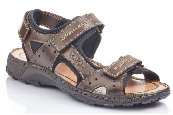 Rieker nu pieds sandales 26061.25 cuir marron5895401_1