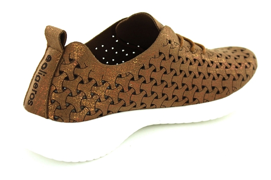 Eoligeros baskets sneakers liberte cuir bronce5896701_3
